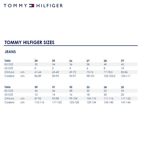 tommy hilfiger tallas|tommy hilfiger women.